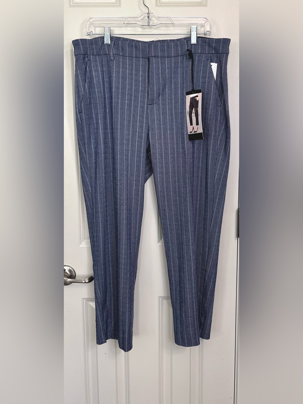 Liverpool Los Angeles Herringbone Pattern Trousers NWT